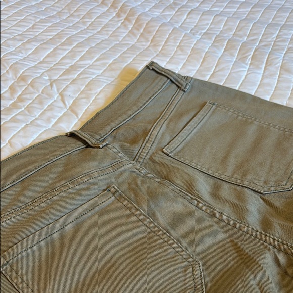 Olive Green High-Waisted Pants | 6reg - Picture 5 of 7